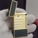 AAA Replica S.T. Dupont Ligne 2 Yellow Gold Finish Black Lacquer Lighter  (2)_th.jpg